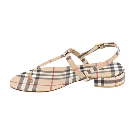 burberry sandalen dames|burberry sandals bloomingdale's.